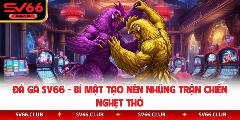 Đá Gà SV66 - Bí Mật Tạo Nên Những Trận Chiến Nghẹt Thở